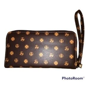 Paris Blues Signature Zipper Wallet NEW NWT